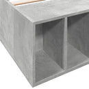 sengeramme 75x190 cm konstrueret træ betongrå