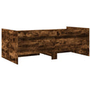daybed med skuffer uden madras 90x200 cm røget eg