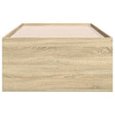 daybed med skuffer uden madras 100x200 cm sonoma-eg