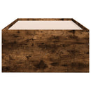 daybed med skuffer uden madras 90x200 cm røget eg