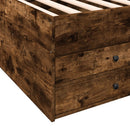 daybed med skuffer uden madras 90x190 cm røget eg