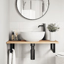 bordplade til toiletbord 80x40x2 cm ubehandlet massivt akacie