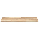 bordplade til toiletbord 100x40x2 cm ubehandlet massivt akacie