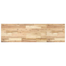 bordplade til toiletbord 140x40x2 cm ubehandlet massivt akacie