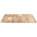 bordplade til toiletbord 60x50x2 cm ubehandlet massivt akacie