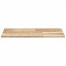 bordplade til toiletbord 80x50x2 cm ubehandlet massivt akacie