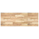bordplade til toiletbord 120x50x2 cm ubehandlet massivt akacie