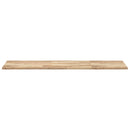 bordplade til toiletbord 140x50x2 cm ubehandlet massivt akacie