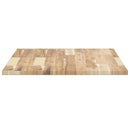 bordplade til toiletbord 80x60x2 cm ubehandlet massivt akacie