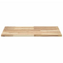 bordplade til toiletbord 100x60x2 cm ubehandlet massivt akacie