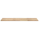 bordplade til toiletbord 120x60x2 cm ubehandlet massivt akacie