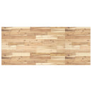 bordplade til toiletbord 140x60x2 cm ubehandlet massivt akacie