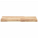bordplade til toiletbord 80x40x4 cm ubehandlet massivt akacie