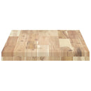bordplade til toiletbord 80x40x4 cm ubehandlet massivt akacie