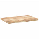 bordplade til toiletbord 120x50x4 cm ubehandlet massivt akacie