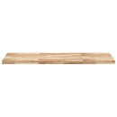 bordplade til toiletbord 120x60x4 cm ubehandlet massivt akacie
