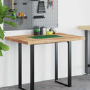 skrivebordsplade 120x70x4 cm oliebehandlet massivt akacietræ