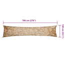 camouflagenet 706x140 cm med opbevaringspose sandfarvet