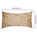 camouflagenet 708x423 cm med opbevaringspose sandfarvet