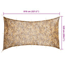 camouflagenet 816x520 cm med opbevaringspose sandfarvet