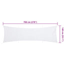 camouflagenet 706x140 cm med opbevaringspose hvid