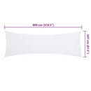 camouflagenet 809x207 cm med opbevaringspose hvid