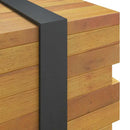 TV-bord Brun 110 x 30 x 30 cm Massiv Teaktræ