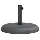 parasolfod til Ø32/35/38 mm stænger 25 kg rund