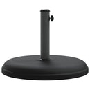 parasolfod til Ø32/35/38 mm stænger 15kg rund
