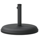 parasolfod til Ø32/35/38 mm stænger 15kg rund