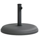 parasolfod til Ø32/35/38 mm stænger 15kg rund