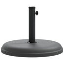 parasolfod til Ø32/35/38 mm stænger 15kg rund