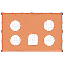 fodboldmål 182x62x118 cm med præcisionsdug og bold
