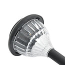 solcellelamper med jordspyd 4 stk. RGB-farver varmt hvidt lys