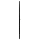 vægur Ø50 cm jern sort