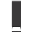 skab 68,5x38,5x123,5 cm stål sort