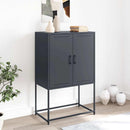 skab 68,5x38,5x107 cm stål antracitgrå