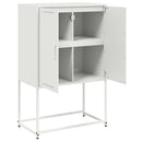 skab 68,5x38,5x107 cm stål hvid