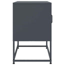 tv-bord 68x39x60,5 cm stål antracitgrå