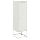 skab 36x39x123 cm stål hvid