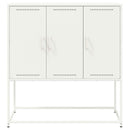 skab 100,5x39x107 cm stål hvid