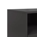 tv-bord 100,5x39x60,5 cm stål sort
