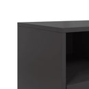 tv-bord 68x39x60,5 cm stål sort