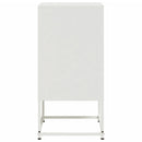 sengeborde 2 stk. 36x39x78 cm stål hvid