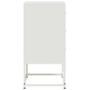sengeborde 2 stk. 36x39x78 cm stål hvid