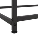 skab 100,5x39x107 cm stål sort