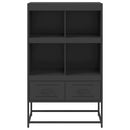 skab 68x39x111,5 cm stål sort