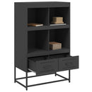 skab 68x39x111,5 cm stål sort
