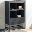skab 68x39x111,5 cm stål antracitgrå