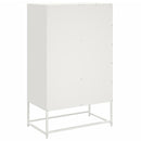 skab 68x39x111,5 cm stål hvid